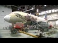 Time-lapse of US Airways aircraft painted in new American Airlines livery