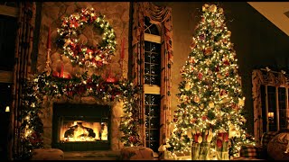 Top Christmas Songs of All Time🎄Best Christmas Music Playlist with Christmas Fireplace