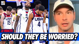 JJ Reacts To Team USA's Loss To Lithuania