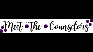 Meet the High School Counselors!