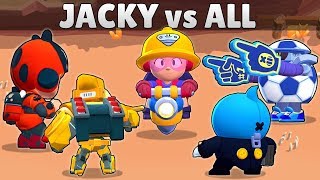 JACKY vs ALL | 1vs1 | Brawl Stars Olympics