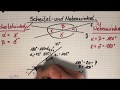 Scheitel  und Nebenwinkel