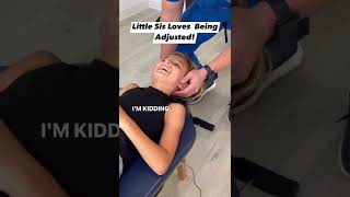 Kids need Chiropractic too! #funny #chiropractor #fyp #adjustment ￼#shorts