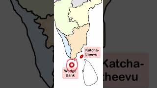 Wadge Bank vs Katchtheevu Island: The reality #shorts #mapping #geography