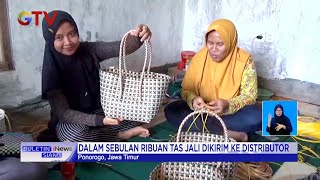 Cantiknya Kerajinan Tas Jali, Anyaman dari Plastik Pengganti Bambu #BuletiniNewsSiang 15/12