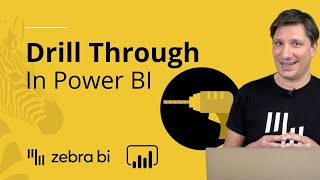 Power BI Drill Through - Easy And Fast!  || Zebra BI Knowledge Base