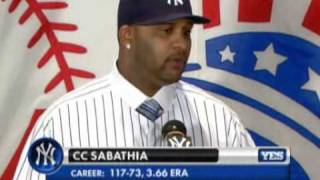 CC Sabathia \u0026 A.J. Burnett Press Conference