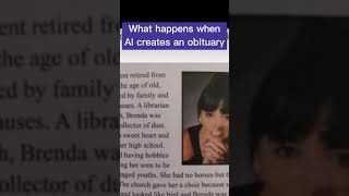 Ai Creates An Obituary