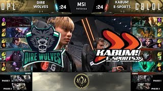 【2018MSI入圍賽】第四日 DW(大洋洲) vs KBM(巴西)