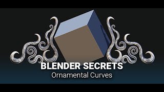 Blender Secrets - Ornamental Curves