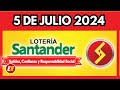 Resultado LOTERIA DE SANTANDER  VIERNES 5 de julio de 2024 💫✅💰