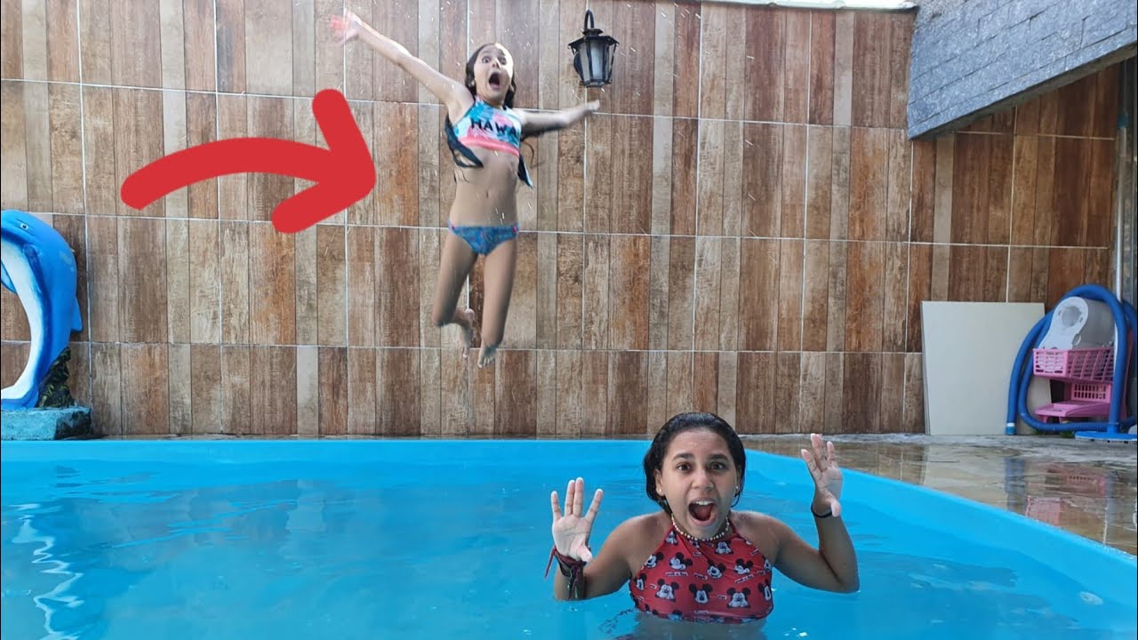 Desafio Da Piscina Youtube