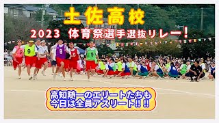 高知随一のエリートたちも今日は全員アスリート‼️‼️2023土佐高校体育祭 選手選抜リレー🏃‍♀️🏃‍♂️🏃‍♀️🏃‍♂️