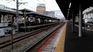 JR山陽本線　普通列車115系岡山行　ｵｶD-07編成　岡山駅到着