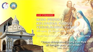 [Live Streaming] Misa Pesta Keluaga Kudus YMY - Minggu, 29 Desember 2024, Pukul 08.30 WITA