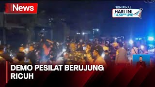 Ratusan Masa Perguruan Silat Gelar Aksi Unjuk Rasa ke Polres Mojokerto Minta Usut Kasus Penganiayaan