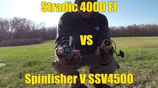 Shimano Stradic FJ vs Penn Spinfisher V Casting Distance