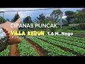 DI JUAL VILLA KEBUN MURAH / LUAS 2.080 METER / CIPANAS PUNCAK /1,6 M ..NEGO