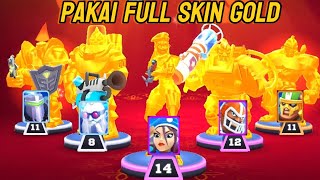 Arena 5 Pakai Karakter Full Skin Gold !! Musuh  Makin Susah-Susah - Frag Pro Shooter