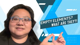 Coding for Beginners: HTML Basics #18— What are Empty Elements?