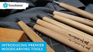 Introducing Yasutomo Premier Wood Carving Knives Set, 7 Pieces