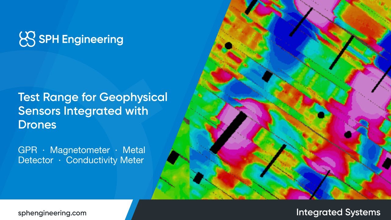 Test Range For Geophysical Sensors Integrated With Drones = UAS - YouTube