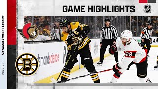 Senators @ Bruins 3/21 | NHL Highlights 2023