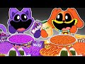 Convenience Store Orange Purple Mukbang ASMR -Catnap vs Dogday |  POPPY PLAYTIME CHAPTER 3 Animation