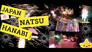 Summer Hanabi Gathering in Japan | Family Natsu Hanabi