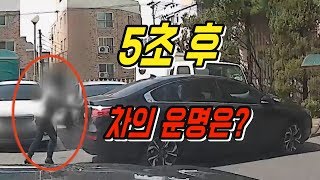 771회. 아파트에서 이중주차하면 불법인가요? 차를 밀어 파손시키고 그냥 갔는데 뺑소니로 처벌할 수 있을까요?