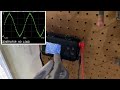 home backup generator total harmonic distortion with the ranocchio arduino oscilloscope