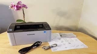 Unboxing Samsung M2020W Laser Jet Printer
