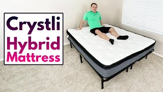 Crystli Memory Foam Innerspring Hybrid Mattress - Quick Review!