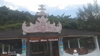 Review Pantai Pulau Tegal Mas , Pesawaran lampung