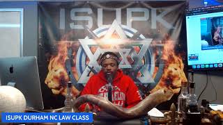 ISUPK DURHAM NC WEDNESDAY NIGHT LAW CLASS/ HOW SHOULD WE WALK IN THIS LIFE?