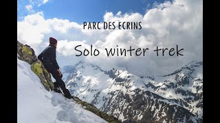 Trek hivernal solo dans les Ecrins