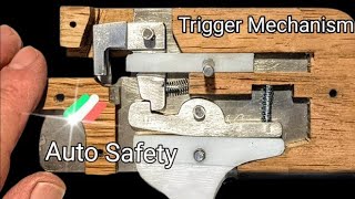 Crossbow Trigger Mechanism, Meccanismo di Scatto Balestra Veloce, Auto Safety.