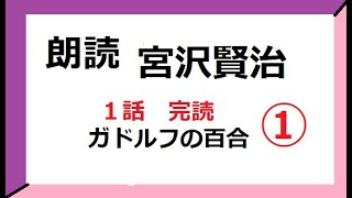 朗読　宮沢賢治　ガドルフの百合 (短編）