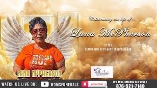 Lana McPherson Funeral Service