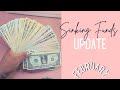 SINKING FUNDS UPDATE #1 | Cash Envelope Unstuffing | Entrepreneur | OhMyFro Budgets