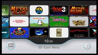 Wii Menu SD Card