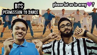 BTS - 'Permission to Dance' Official M/V😱 | kpop | Reaction💜 | Malayalam