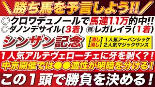 勝ち馬を予言しよう！【シンザン記念2025予想】アルテヴェローチェに牙を剥く？中京開催では●●適性が明暗を分ける！この１頭で勝負を決める！