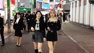 [FHD] 🍎🌼 渋谷の夜景が美しい💜🌺。東京、日本。 2023 年 5 月