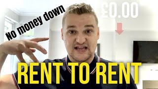 How To Finance Rent2Rents “No Money Down” Property Deals