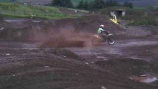 scott bruce at drumclog on his yz450f again