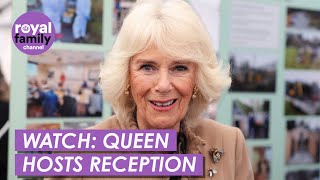 WATCH: Queen Camilla Returns to Public Duties For Booker Prize Reception