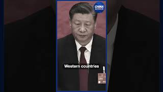Xi Jinping Blames U S  for ‘Suppression’ of China #shorts