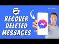 How to Recover Deleted Messages on Messenger