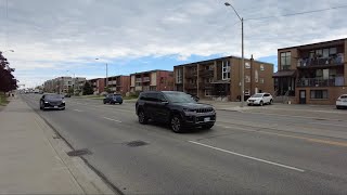 Toronto Walk: Walking Lawrence Ave West from Dufferin St to Lawrence West Stn (May 10th, 2024)